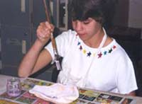 Photo of Student Working